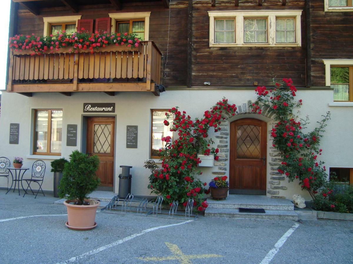 Hotel Restaurant Alpenblick Ernen Exterior foto